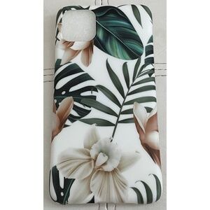 NEW Jelly Cases Art Flowers Leaf Case for iPhone 13 Pro Max